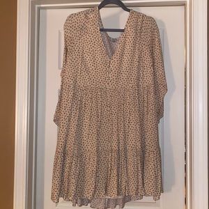 American Eagle Long Sleeve floral dress